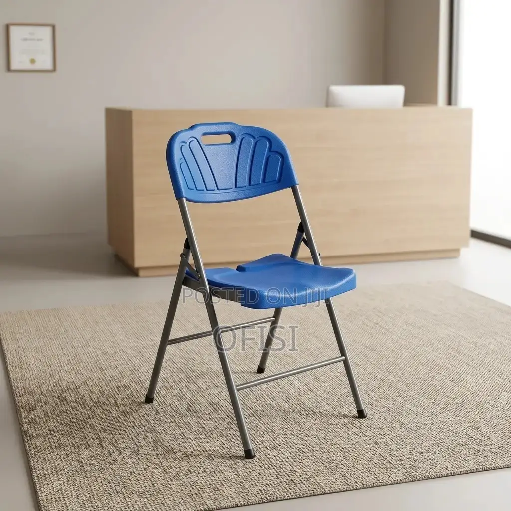 Foldable Chair; Patio Foldable Stackable Plastic Chair