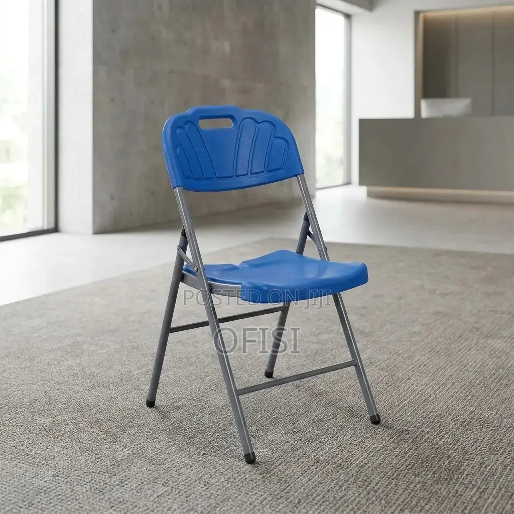 Foldable Chair; Patio Foldable Stackable Plastic Chair