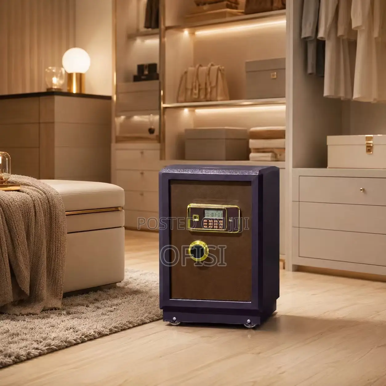 Office Safe; 60Kgs Modern Metallic Fireproof Safe Box
