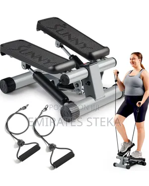 Mini Stepper Exercise Machine for Weight Loss With Resistance Bands