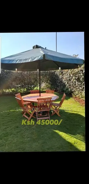 Foldable Chairs +Canvas +Tables + Parasol