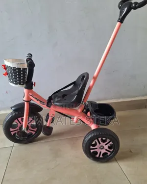 Kids Tricycle With Pusher