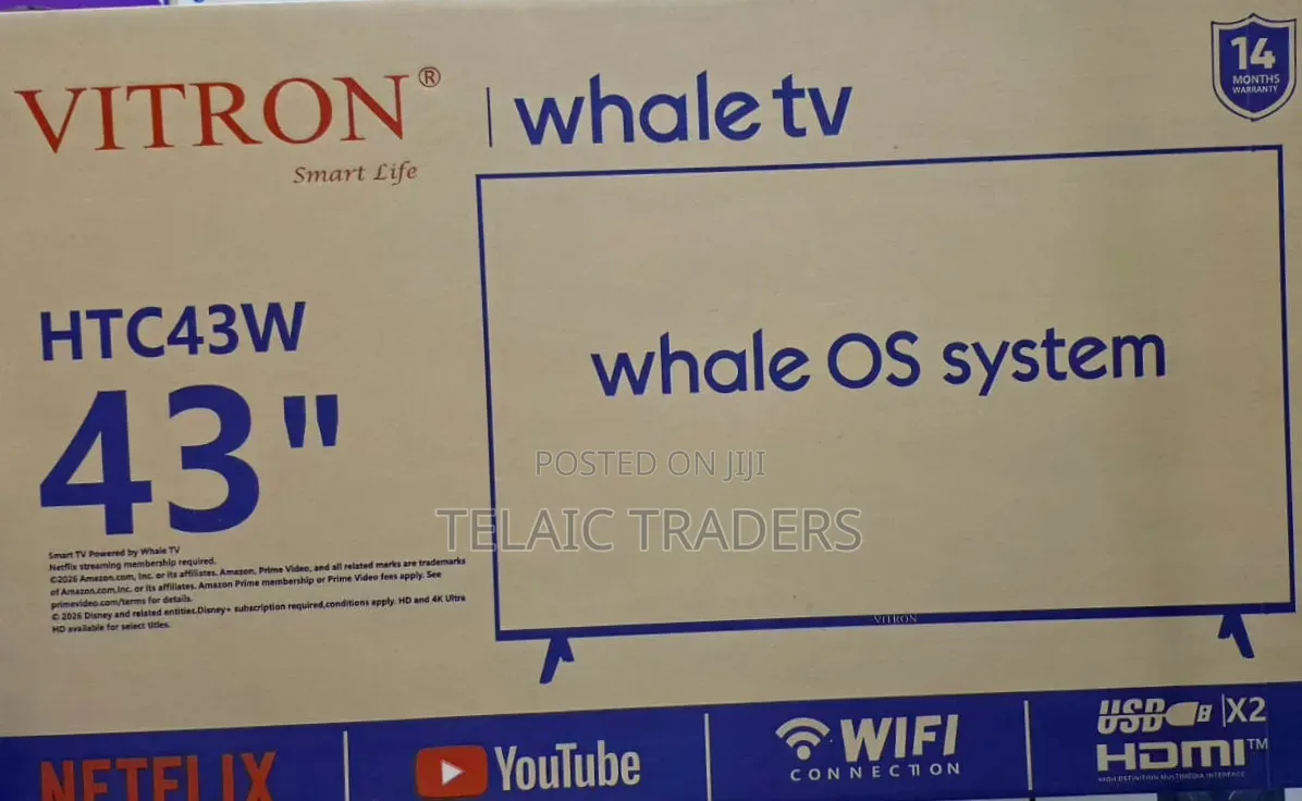 Vitron 43" Smart Whale TV
