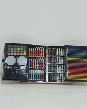 Stylish Durable Metallic Case Art Set – 145 PCS Packed