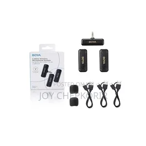 BOYA BY-WM3T2-M2 2.4GHz Wireless Microphone.