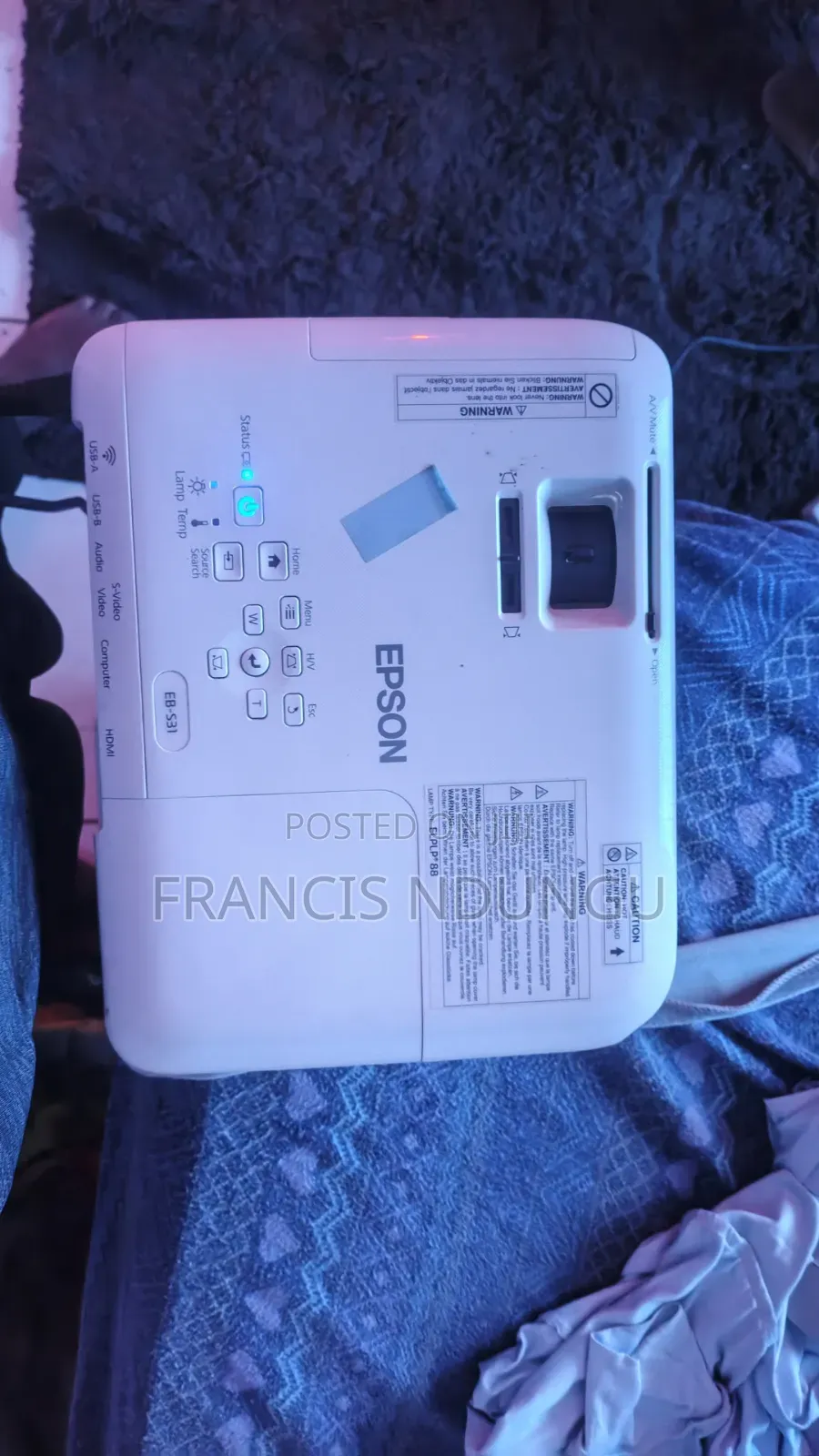 Epson EB-531 Projector
