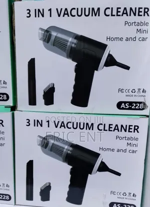 3 in 1 Handheld Wireless Car Home Vacuum Cleaner