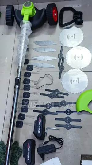 96v Electric Brush Cutter With Two Batteries