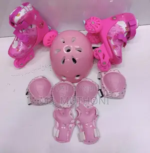 Full Set Pink Beginner Skate Set