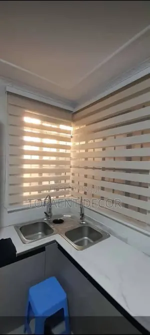 Beautiful Cream Horizontal Window Blinds