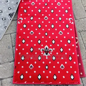 10mm Thick Dotted Red Carpet