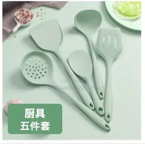 5pcs Silicone Cooking Spoons