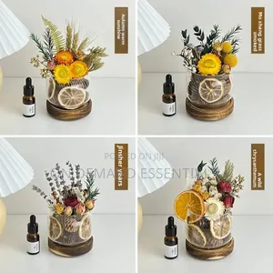 Dried Flower Aromatherapy Diffuser With Essential Oil/ Potpourri