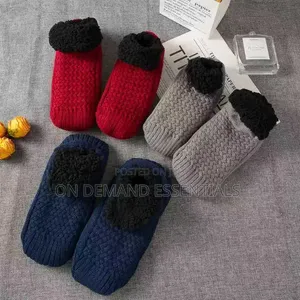Winter Non-Slip Snow Socks Men Women Warm Comfort Sleep Socks