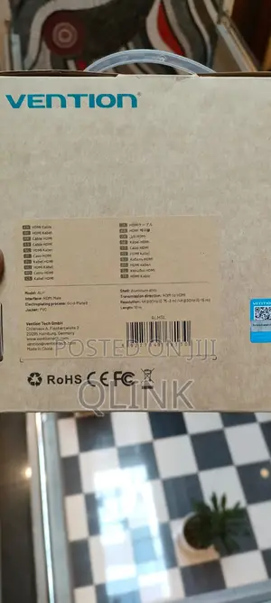 Vention HDMI Male to Male HD Cable Aluminum Alloy Type 10M Blue