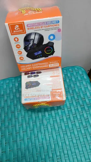 Wireless BT Helmet Earphones With Microphone