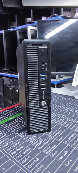 Desktop Computer HP EliteDesk 800 8GB Intel Core i5 SSD 128GB