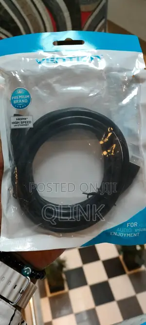 Vention Nylon Braided HDMI Cable 5M Black Metal Type