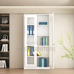 Office Cabinet; Two Doors Steel Adjustable Pannels Cabinet