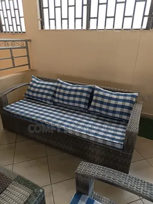Blue 7 Seater Open Sofas