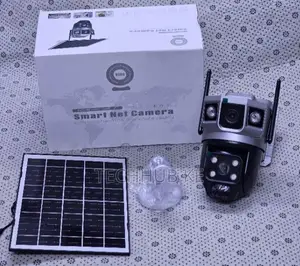 Weatherproof 4G Dual Lens Security Camera With Solar Charging