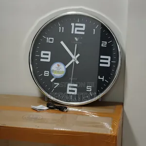 Wall Clock CCTV Surveillance Camera Perfect for Office, Home