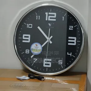 Wall Clock CCTV Surveillance Camera Perfect for Office, Home