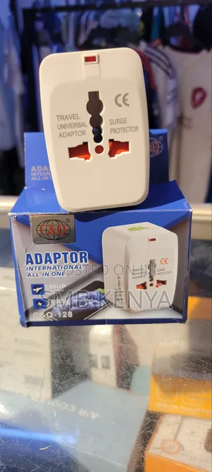 Global Travel Socket Adapter With Surge Protector