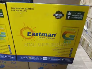 Eastman 12V 200Ah Tubular Gel Solar Battery | Maintenance-Free