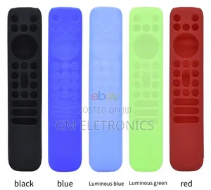 New TCL Smart TVS Replacement Remote With Silicone Case Batteries.