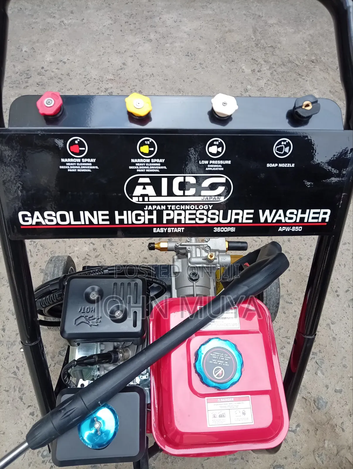 Aico Gasoline High Pressure Washer