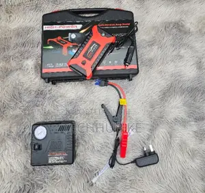 Portable Car Jump Starter With Tire Inflator /Air Compressor 99800mah
