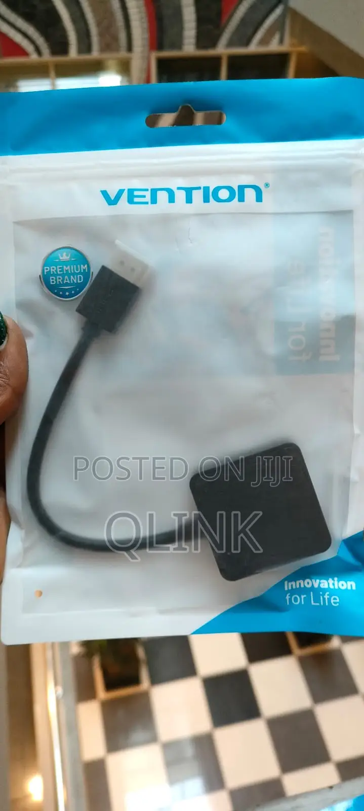 Vention DP to HDMI Converter 0.15M Black