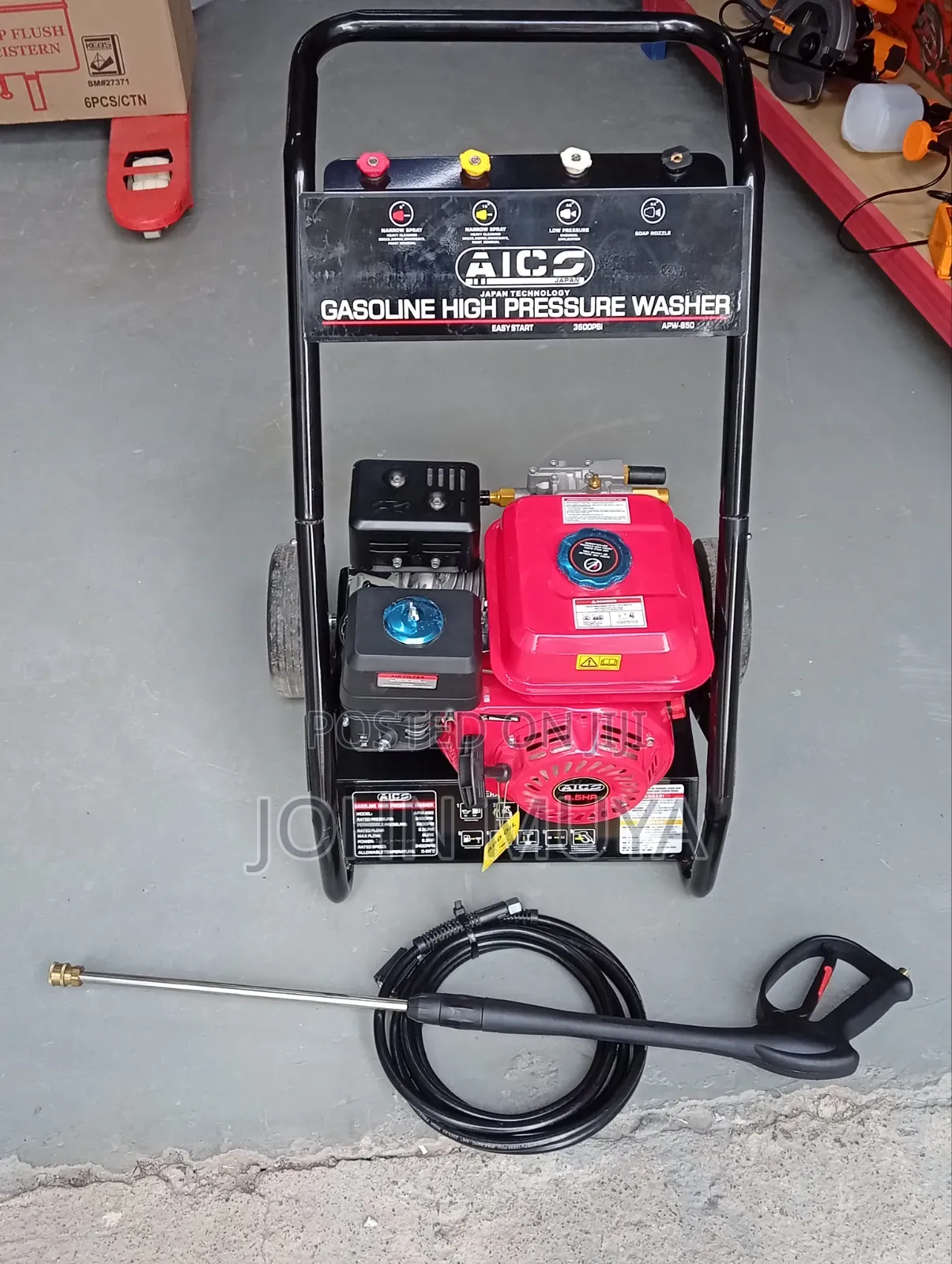 High Pressure Washer/ Petrol Driven With a 8.5Hp Engine