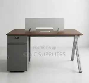 Modern 2-Seater Work Space Desk