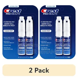 Crest Pro Health Germ Kill Breath Mist( 2 Pack)