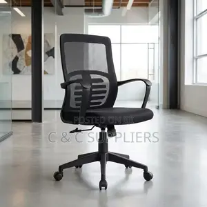 Medium Back Ergonomic Staff Chair.
