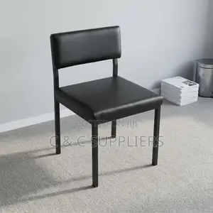 Armless Catalina Leather Boardroom Chair.