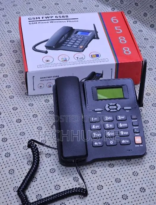 GSM Fixed Wireless Landline Desktop Phone