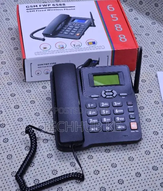 GSM Fixed Wireless Landline Desktop Phone