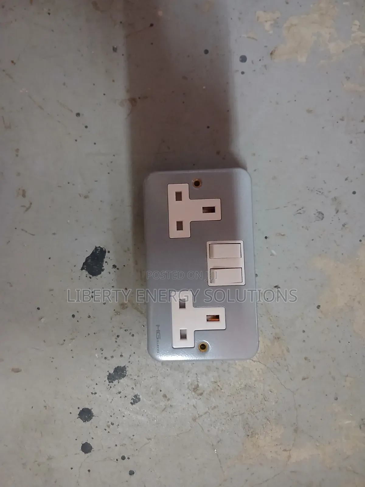 HG-marcos Metallic Double Socket