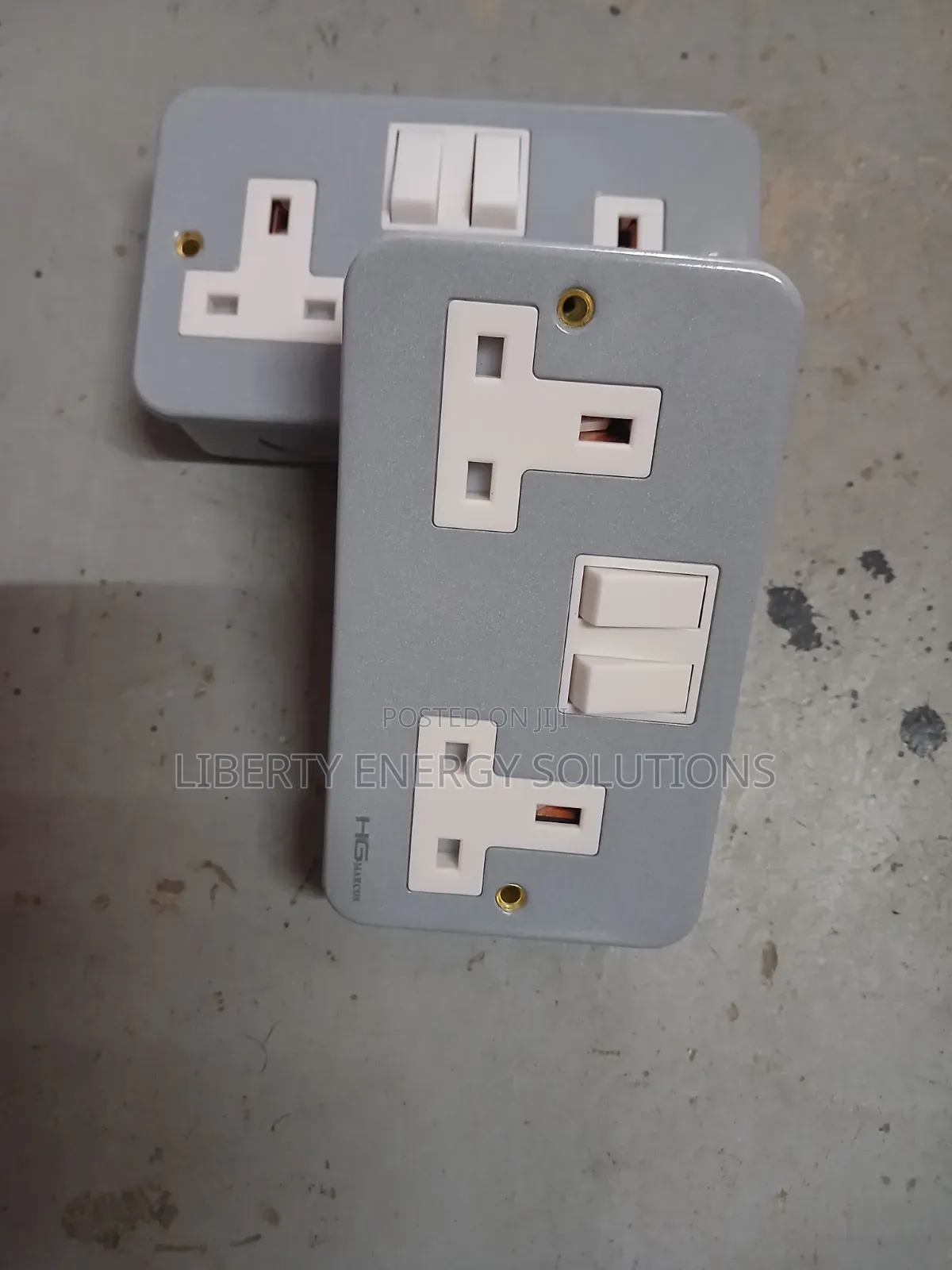 HG-marcos Metallic Double Socket