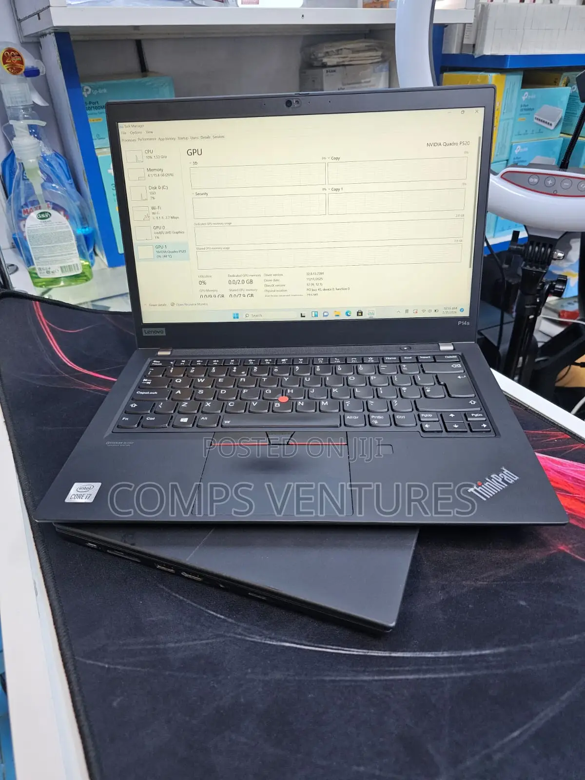 Laptop Lenovo ThinkPad P14s 16GB Intel Core i7 SSD 512GB