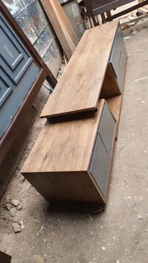 TV Stand Showcase, Overlay Design , 6.5 Ft Long
