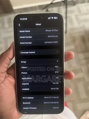 Apple iPhone 15 Plus 128 GB White