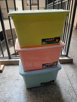 Stackable Storage Box With Wheels