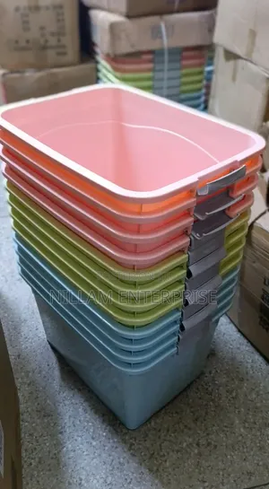 Stackable Storage Box With Wheels