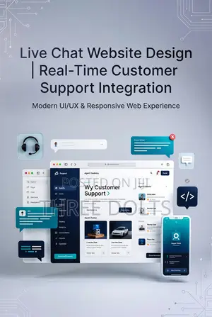 Live Chat Website Design | Real-Time Customer Support Integration