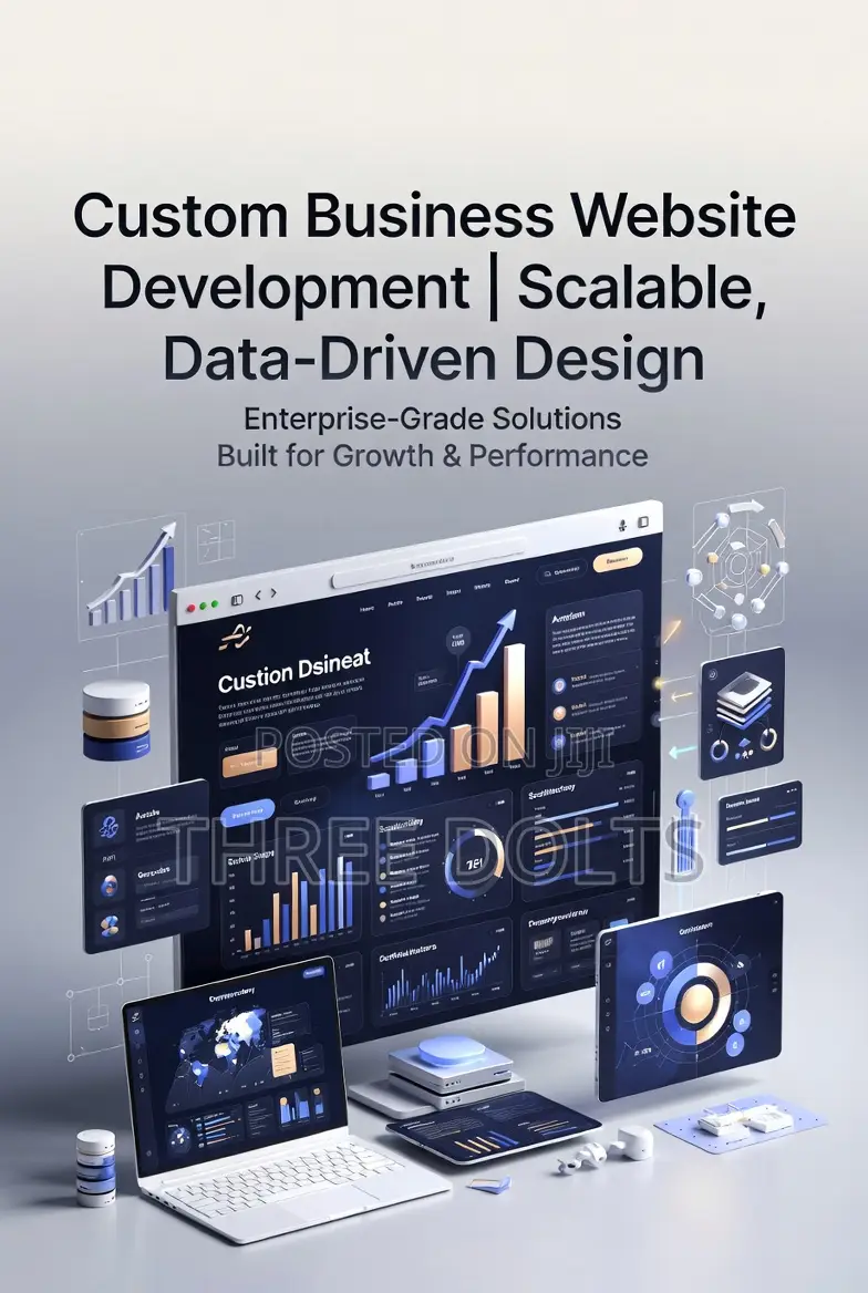 Custom Business Website Development | Scalable, Data-Driven Design