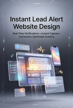 Instant Lead Alert Website Design
